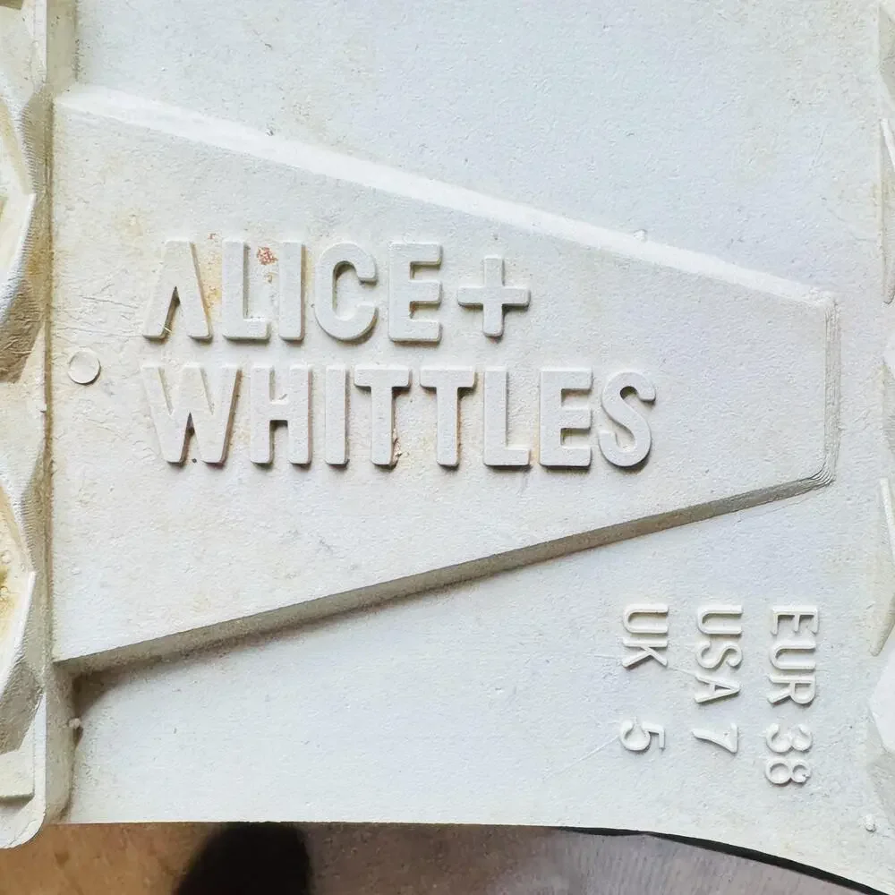 Alice + Whittles Boots Women 7 Black Rubber Ankle Rain Waterproof Madewell Shoes
